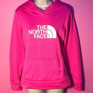 THE NORTH FACE Hoodie - Logo Pullover - Hot Pink - Size Small